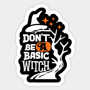 Basic Witch Sticker